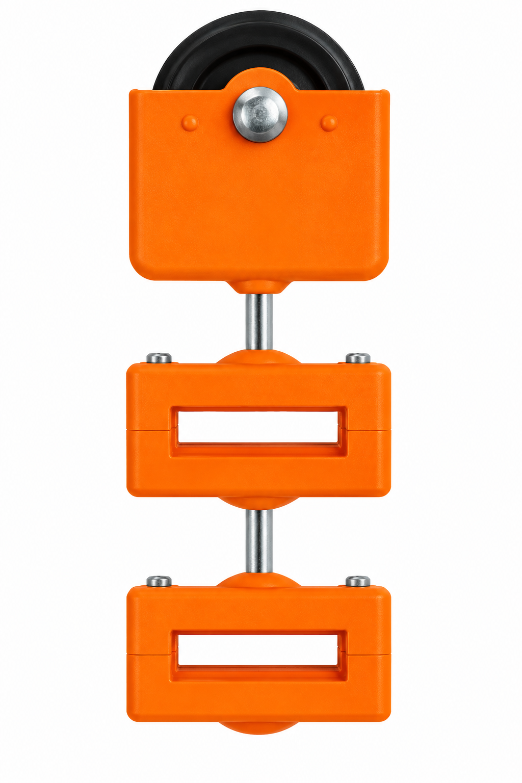 Cable clamping Dia Two Cable Flat 16–35mm, Big trolley 08–10mm